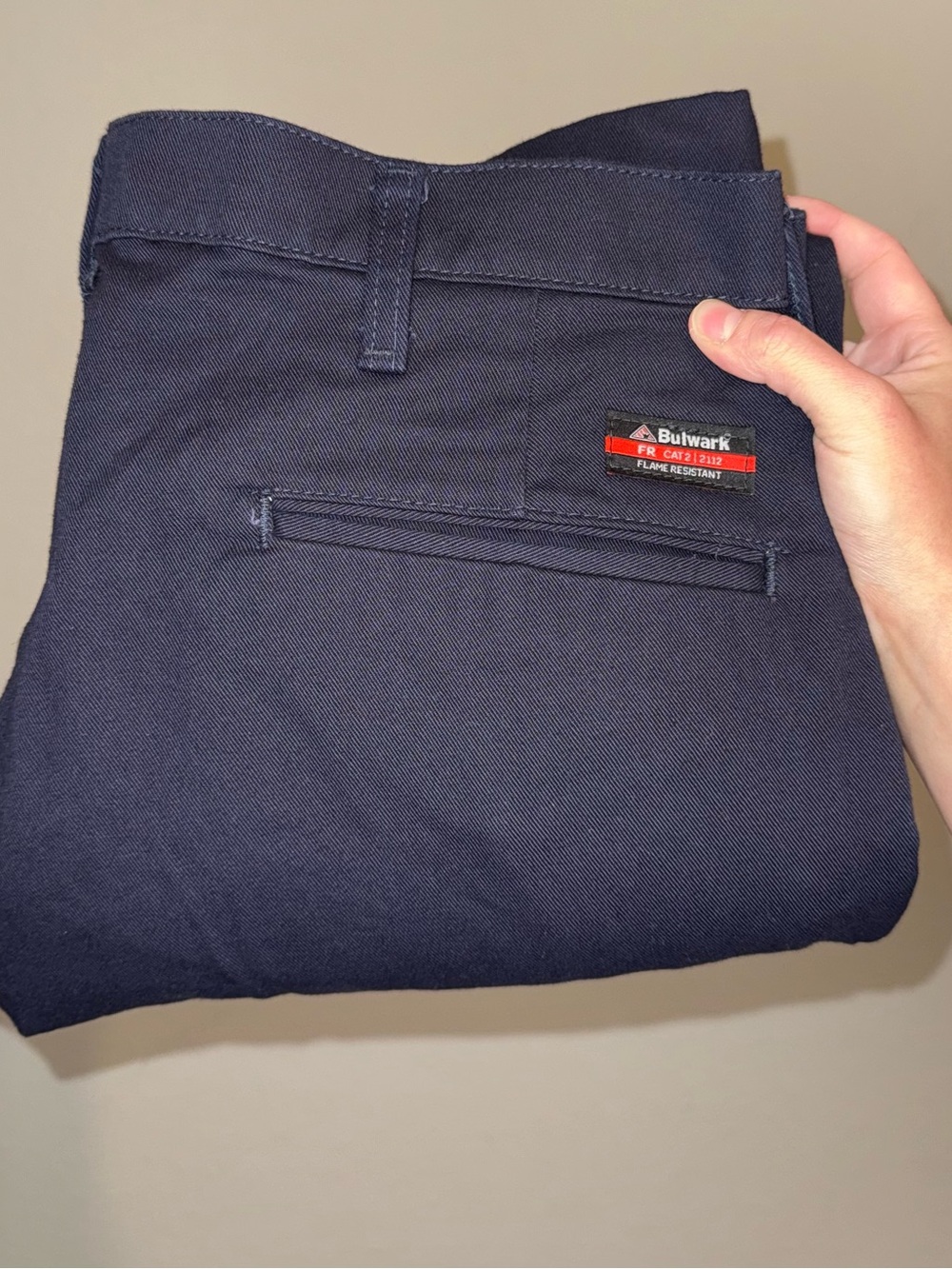 Bulwark Men’s Navy Flame-Resistant Cargo Pants